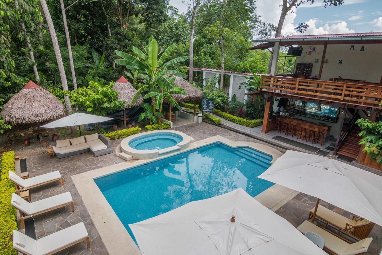 La Floresta Tarapoto Hostal Eksteriør billede